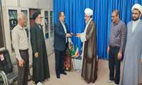 تجلیل امام جمعه شهرستان پارسیان از مدیرعامل منطقه ویژه اقتصادی پارسیان