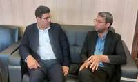 دیدار با رییس دانشگاه پیام نور هرمزگان