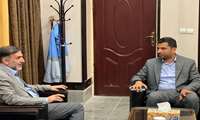  دیدار  مدیر عامل منطقه ویژه اقتصادی پارسیان با فرماندار شهرستان پارسیان