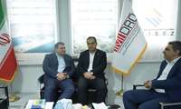  گفتگوی مدیرعامل منطقه ویژه اقتصادی پارسیان و رئیس پژوهشگاه ملی اقیانوس‌شناسی در حاشیه نمایشگاه فرصت‌های دریاپایه خلیج فارس و مکران