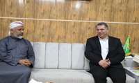 دیدار مدیرعامل منطقه ویژه پارسیان با امام جمعه اهل سنت شهر پارسیان؛ عقب‌ماندگی های منطقه ویژه را با سرعت جبران می‌کنیم/ ۴ پروژه دهه فجر افتتاح می‌شود